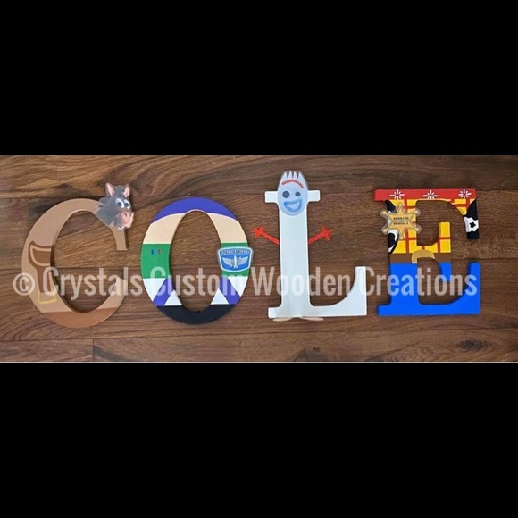 Toy Story Letters